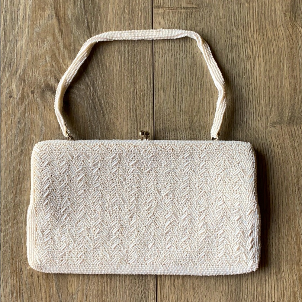 Vintage Walborg Handed Beaded Clutch